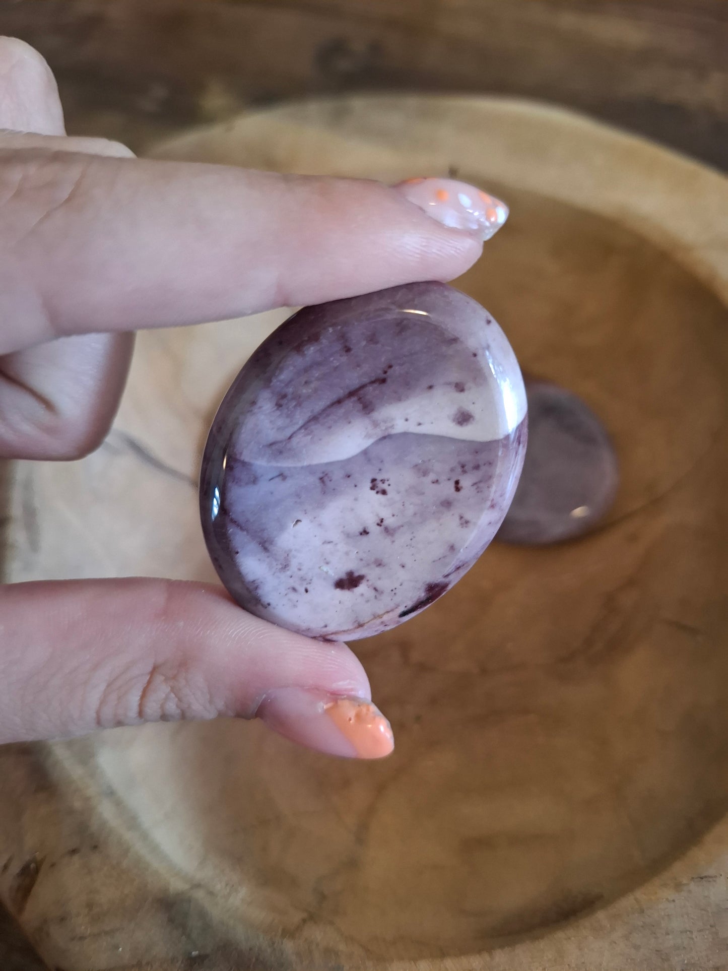 Worry stone mookait