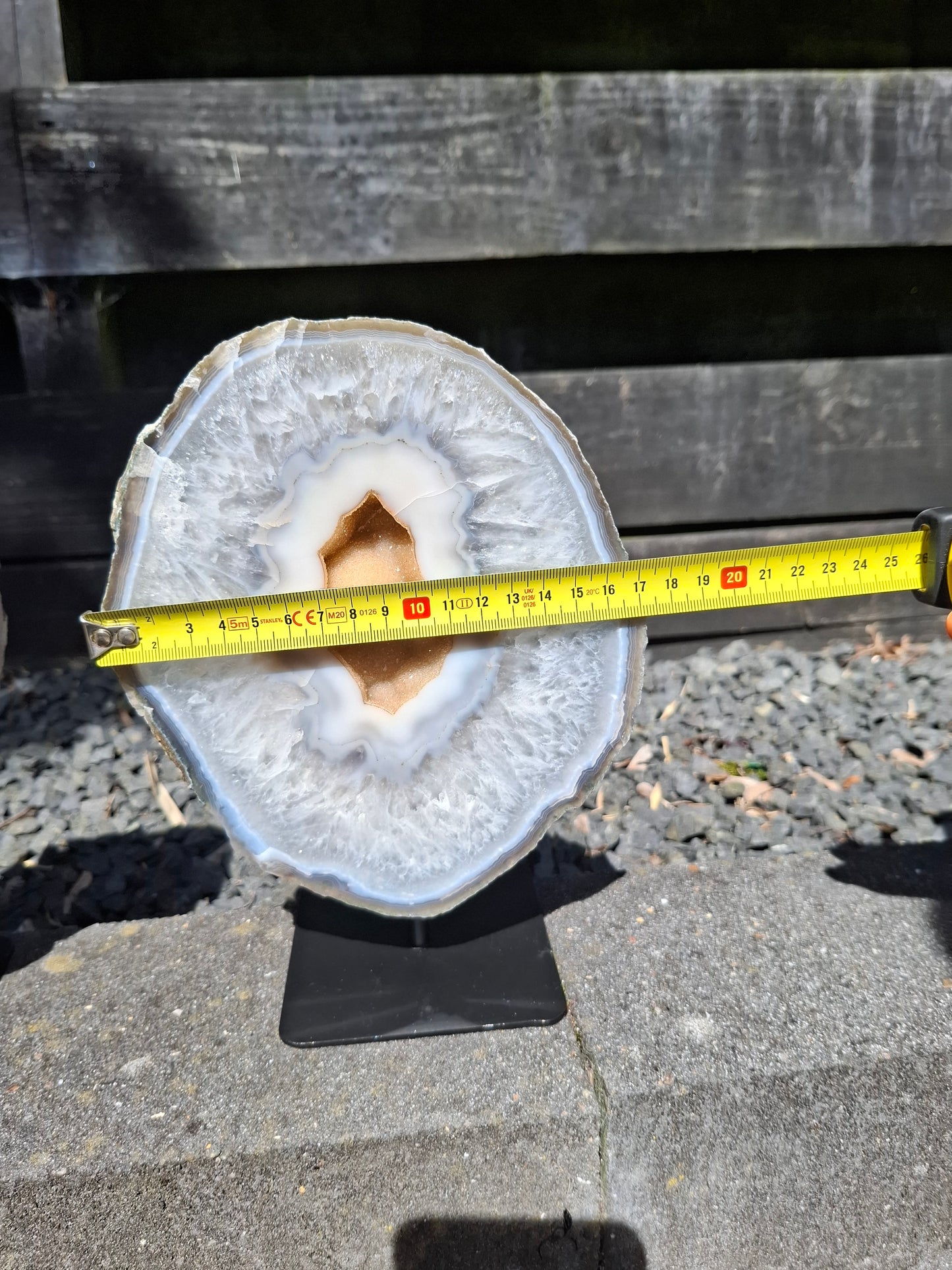 Agaat op standaard groot