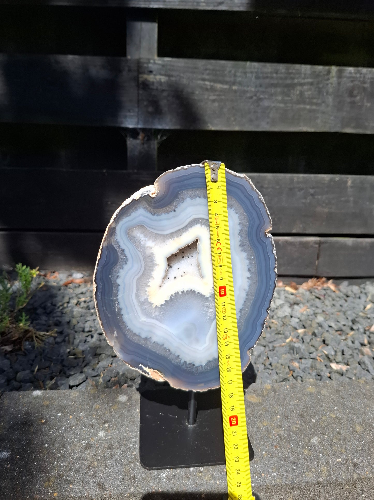 Agaat op standaard groot