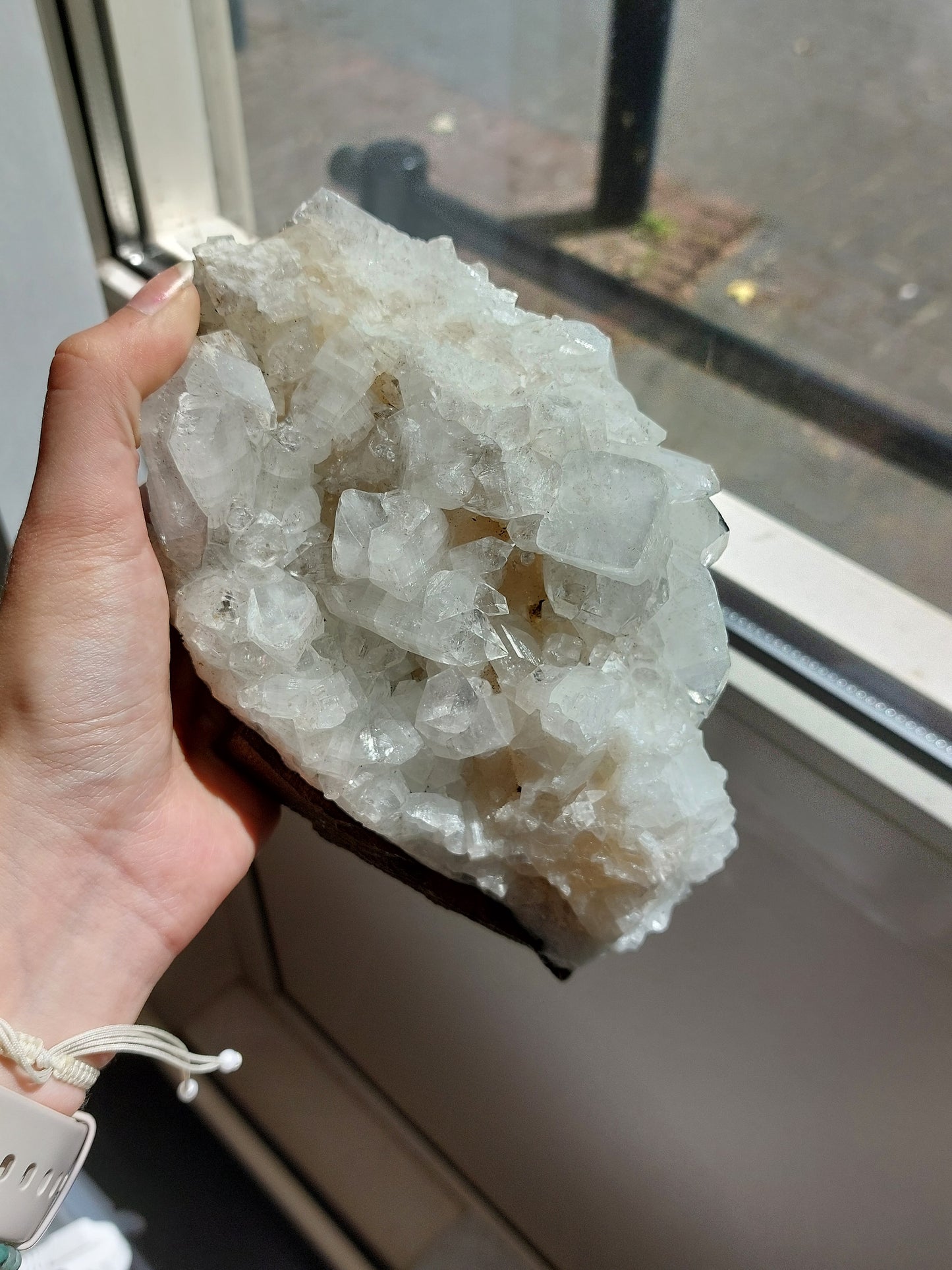 Diamond Apophyllite cluster