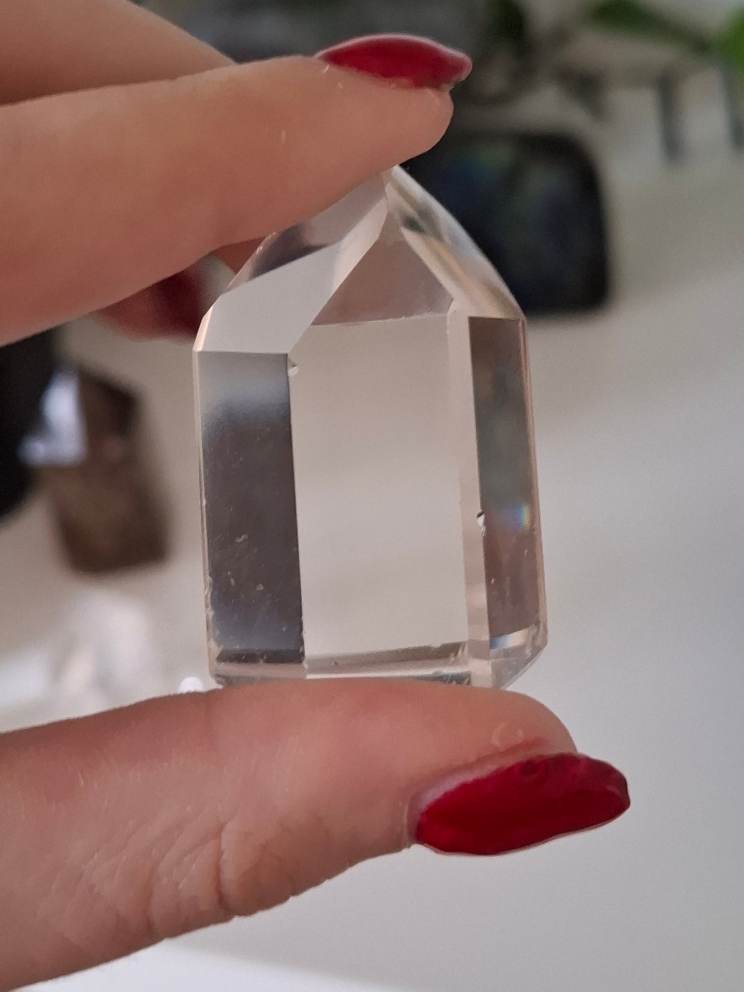 Bergkristal punt helder