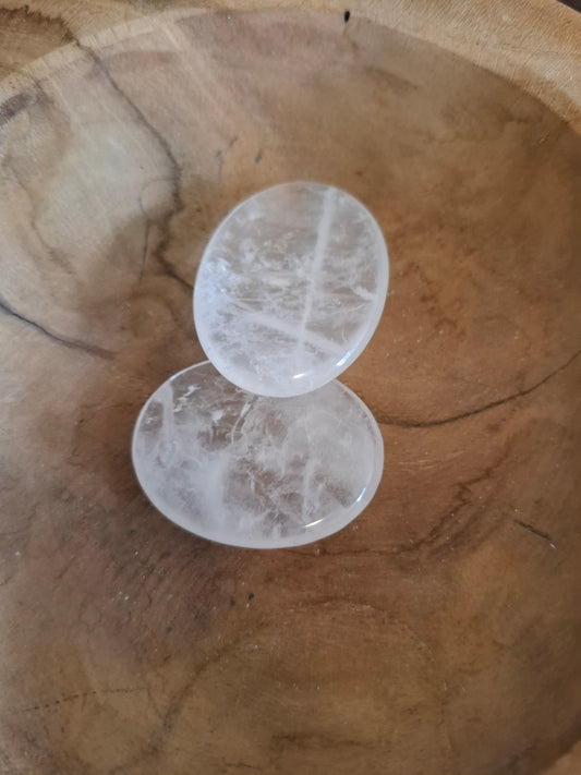 Worry stone bergkristal