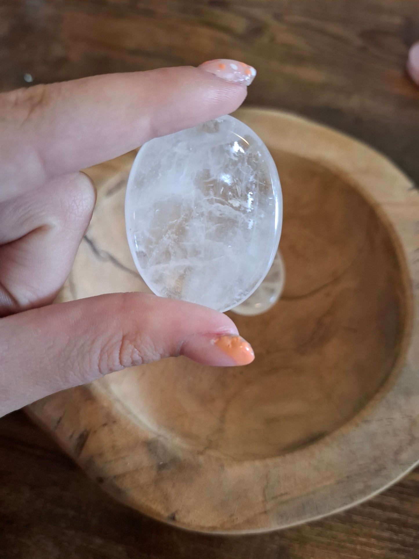 Worry stone bergkristal