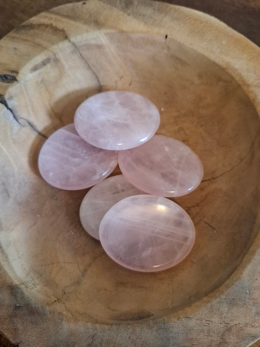 Worry stone rozenkwarts