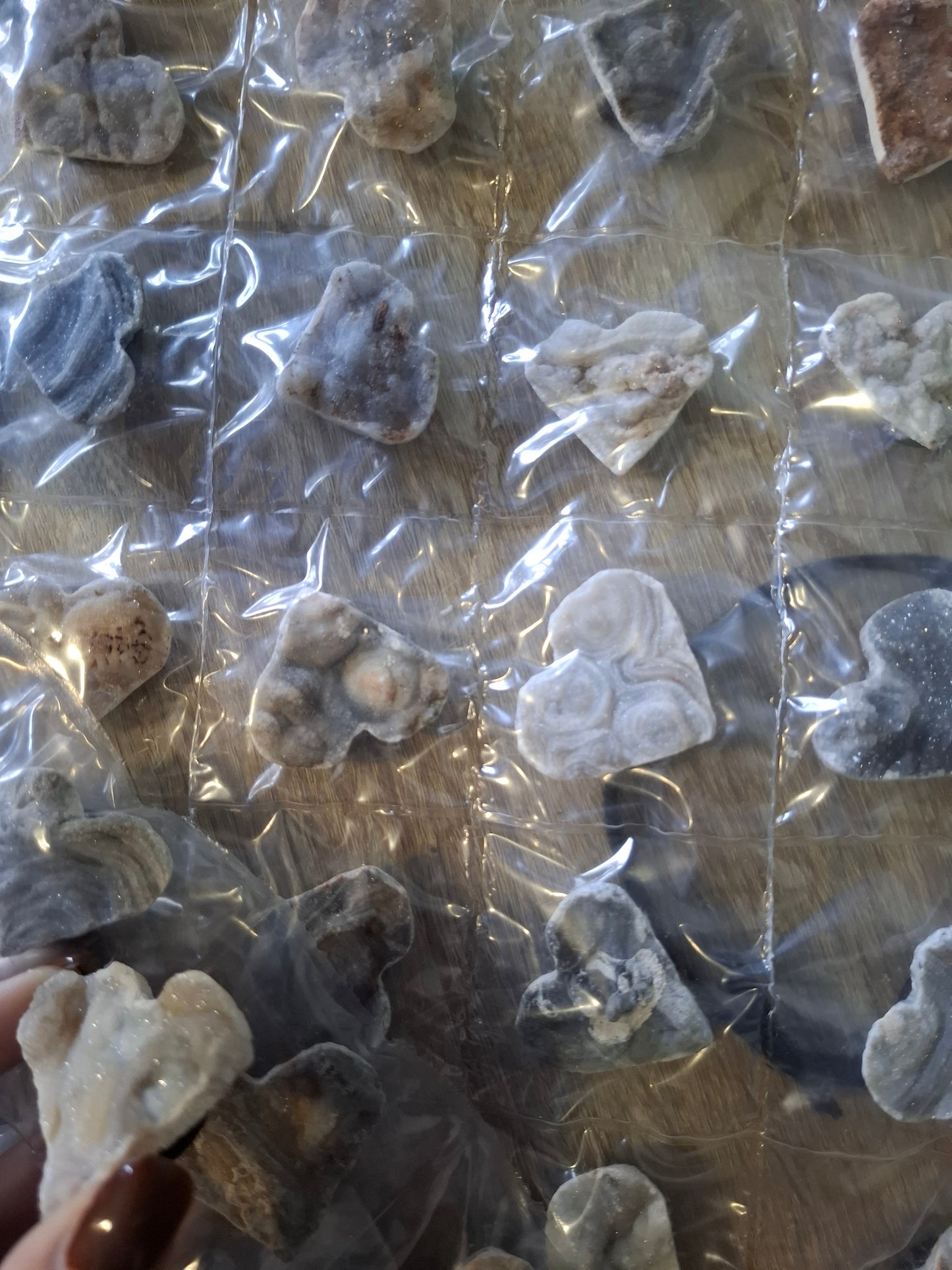 Chalecedoon hart magneet