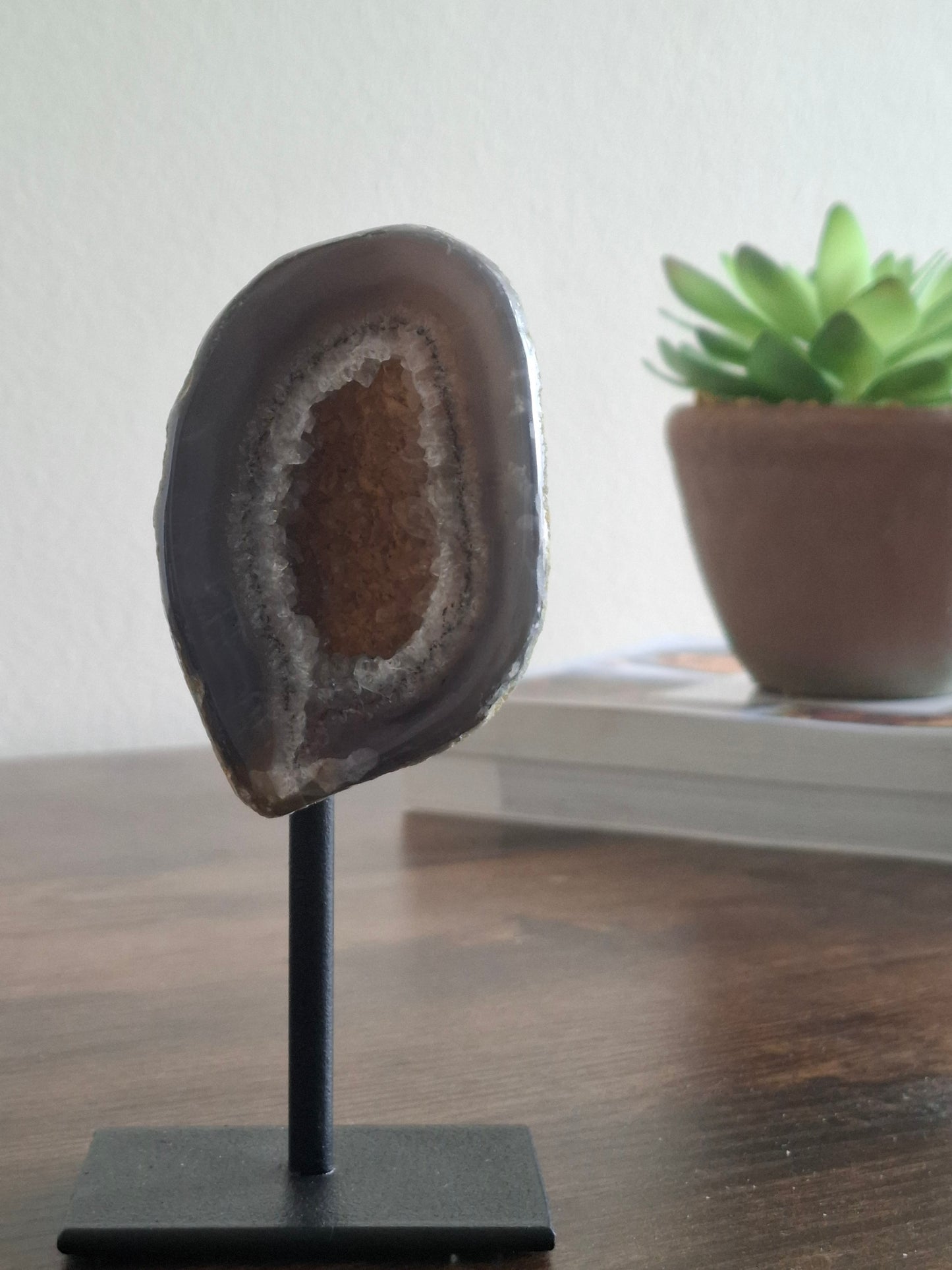 Agaat op standaard nr 18