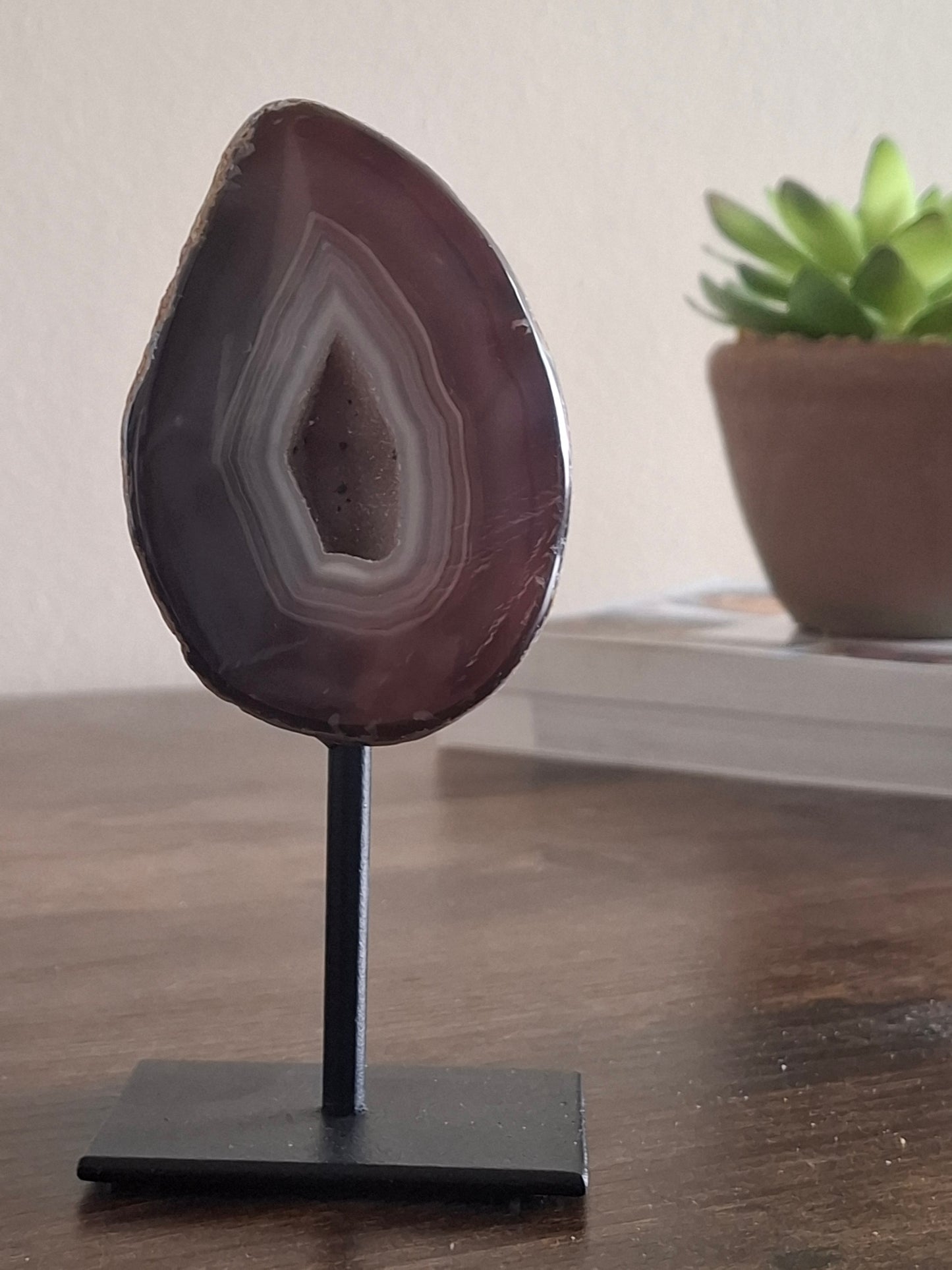 Agaat op standaard nr4