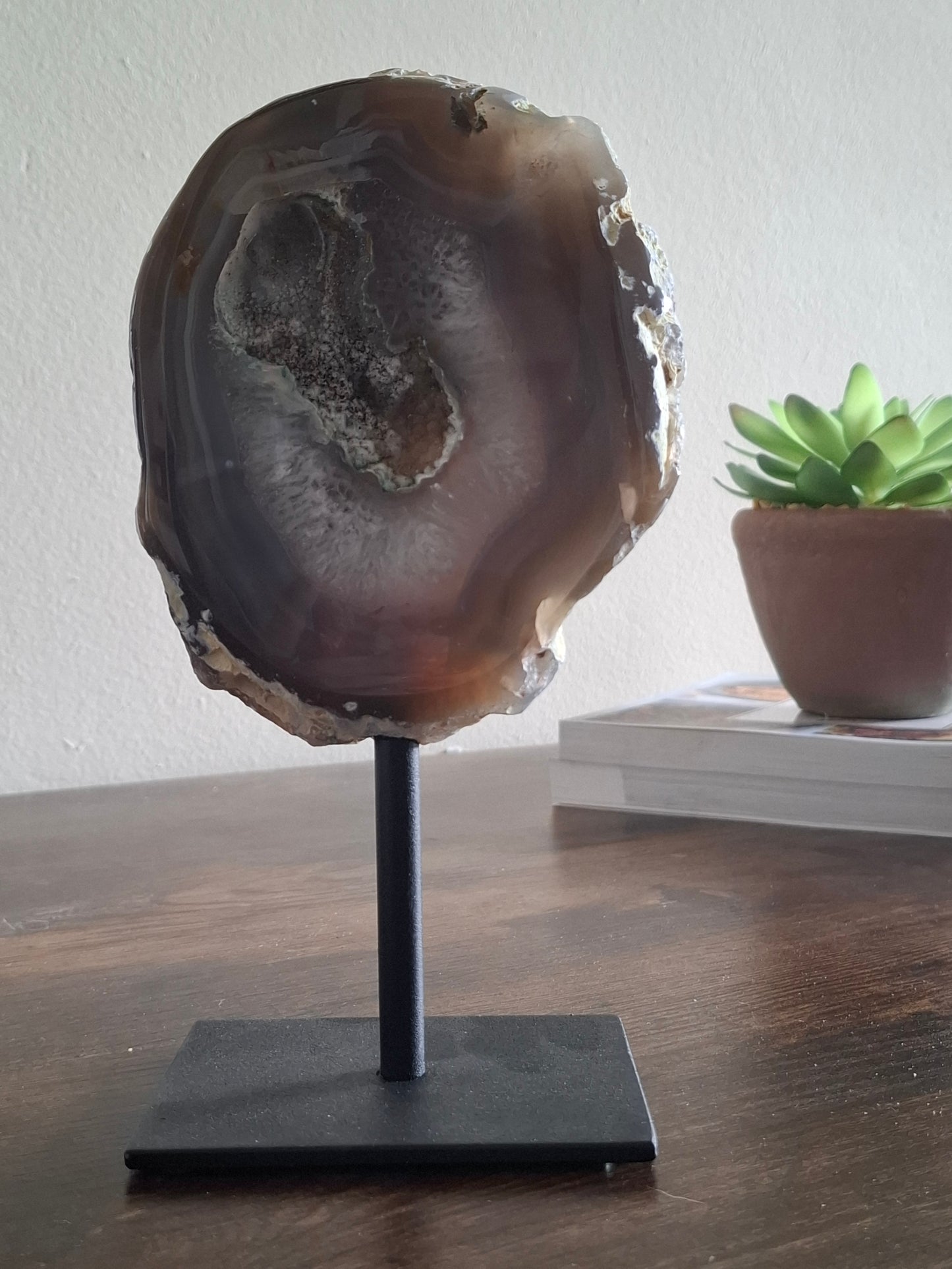 Agaat op standaard nr27