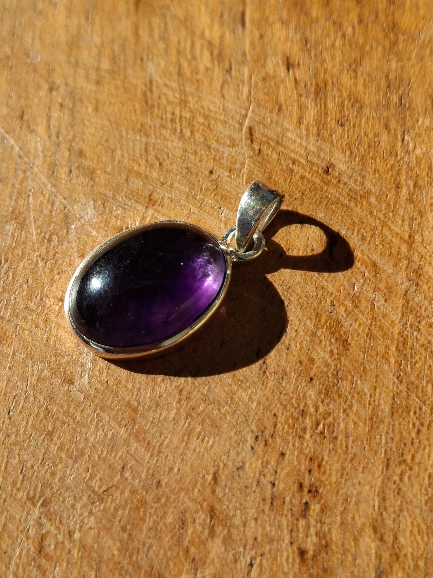 Ketting hanger amethist nr1